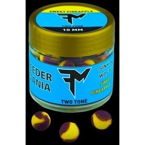 Feedermania two tone sinking wafters 22 g 12 mm - sweet pineapple