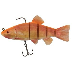 Fox rage gumová nástraha replicant jointed super natural golden tench - 14 cm