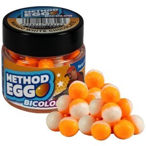 Benzar mix umelá nástraha bicolor method egg 10-12 mm 60 ml - mango-biela čokoláda