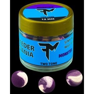 Feedermania two tone sinking wafters 22 g 12 mm - monster