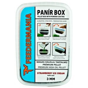 Feedermania pelety panir box 3 mm 430 g - strawberry ice cream