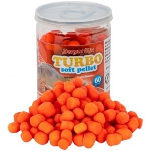 Benzar mix turbo soft pellet long life 60 g - čokoláda-pomaranč
