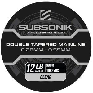 Sonik vlasec subsonik double tapered main line clear 990 m - 12 lb