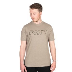Fox tričko ltd lw khaki marl - l