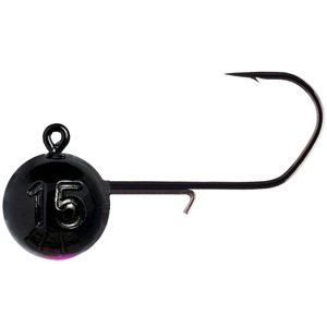 Monkey lures jigová hlavička mnky hook black pink 3 ks 1/0 - 3 g