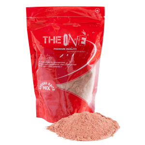 The one krmítková zmes groundbaits spod mix red jahoda, korenistá klobása 1 kg