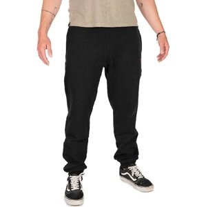 Fox tepláky collection joggers black orange - xl