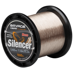 Savage gear vlasec silencer mono 1500 m - 0,405 mm 11,92 kg