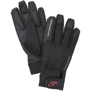 Scierra rukavice waterproof fishing glove black - m