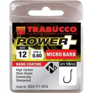 Trabucco háčiky power micro barb 15 ks - 15