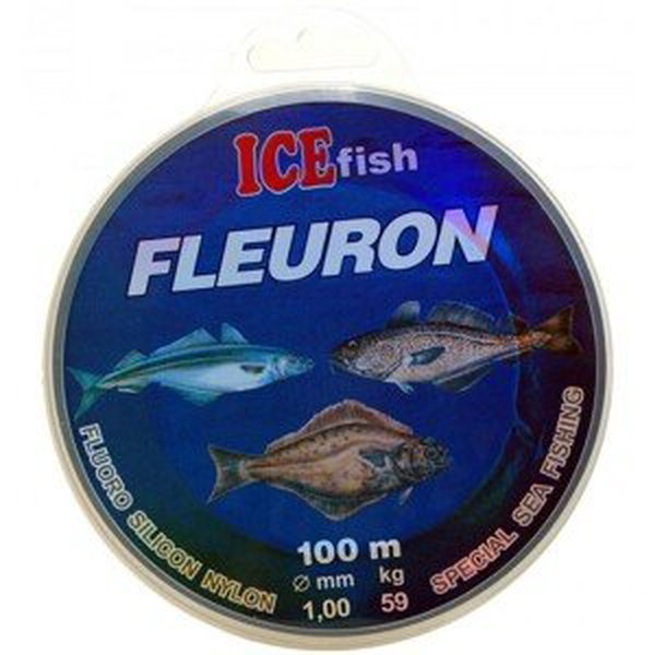 Ice fish návazcový vlasec fleuron 100 m - 0,50 mm 18 kg