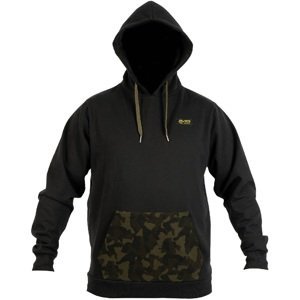 Avid carp mikina minimal hoodie black - s