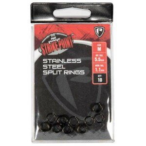 Fox rage krúžky strike point stainless steel split ring - small