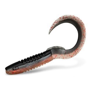 Delphin gumová nástraha twistax  eel tail uvs best 5 ks - 15 cm