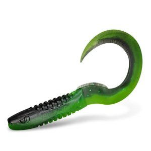 Delphin gumová nástraha twistax  eel tail uvs forester 5 ks -  6 cm