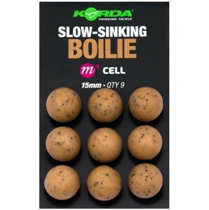 Korda plastic wafter slow-sinking boilie cell - 15 mm 9 ks