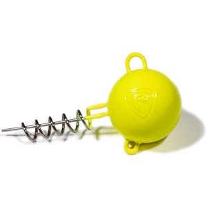 Fox rage jigová hlavička pelagic screws uv yellow bulk - 70 g