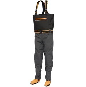 Savage gear brodiace nohavice sg8 chest zip wader -  ll 45-47