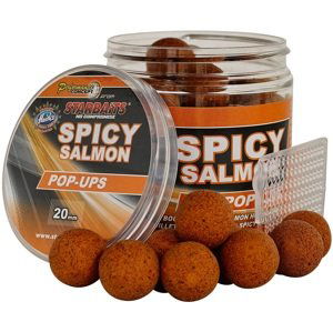 Starbaits plávajúce boilie pop up spicy salmon 50 g -16 mm