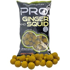 Starbaits boilies pro ginger squid - 800 g 24 mm