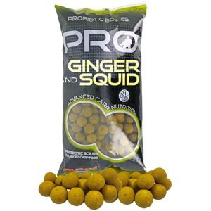 Starbaits boilies pro ginger squid - 2 kg 14 mm