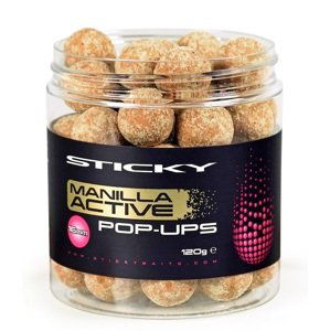 Sticky baits plávajúce boilie manilla active pop-ups 120 g 16 mm