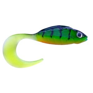 Monkey lures gumová nástraha curly lui chili cheese - 10 cm 6,5 g 5 ks