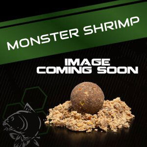 Nash drvené boilies flake monster shrimp - 5 kg