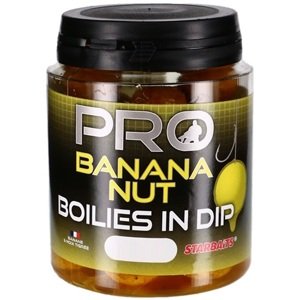 Starbaits boilies in dip probiotic banana nut 150 g - 24 mm