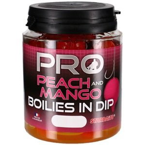 Starbaits boilies in dip probiotic peach mango 150 g - 24 mm