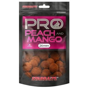 Starbaits boilies probiotic peach mango + n-butyric 200 g - 24 mm