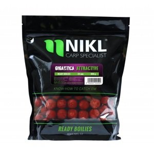 Nikl hotové boilie attractive devill krill - 1 kg 15 mm