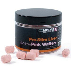 Cc moore vyvážené boilie dumbels wafters pro-stim liver pink 10x15 mm