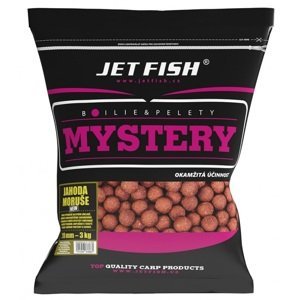 Jet fish boilie mystery jahoda/moruša new 3 kg - 20 mm