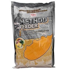 Carp zoom krmítková zmes method feeder groundbaits 1 kg - ananás nbc