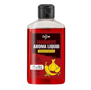 Carp zoom booster favourite aroma liquid 200 ml - pálivé korenie