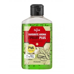 Carp zoom booster favourite aroma liquid pellet plus 200 ml - pistácia