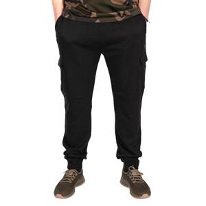 Fox tepláky lw black camo combat joggers - s