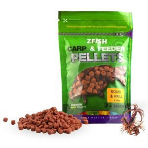 Zfish chytacie pelety carp & feeder pellets 8 mm 200 g - squid krill