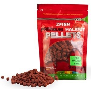 Zfish chytacie pelety premium halibut pellets red halibut 200 g - 8 mm