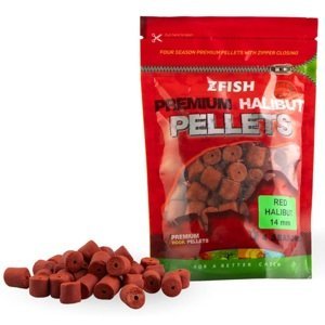 Zfish chytacie pelety premium halibut pellets red halibut 200 g - 14 mm