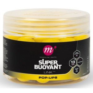 Mainline plávajúce boilie super buoyant pop-ups link 150 ml 13 mm - yellow