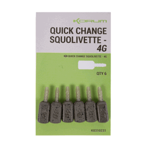 Korum olovko quick change squolivettes - 6 g