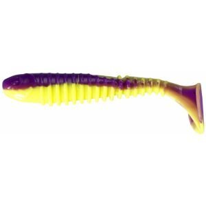 Berkley gumová nástraha flex rib purple chartreuse-6,5cm