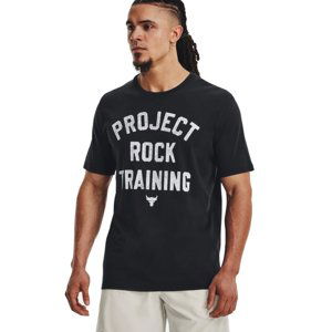 UNDER ARMOUR PROJECT ROCK-UA PROJECT ROCK TRAINING SS-BLK Čierna L