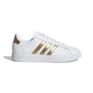 ADIDAS-Grand Court 2.0 cloud white/cloud white/matte gold Biela 42