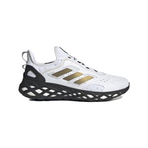 ADIDAS-Web Boost cloud white/gold metallic/core black Biela 45 1/3