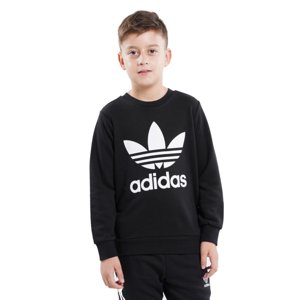 ADIDAS ORIGINALS-TREFOIL CREW-ED7797-black/white Čierna 164