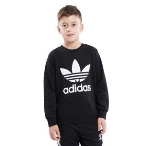 ADIDAS ORIGINALS-TREFOIL CREW-ED7797-black/white Čierna 152