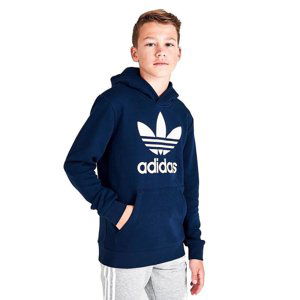 ADIDAS ORIGINALS-TREFOIL HOODIE-HK0272-night indigo Modrá 170